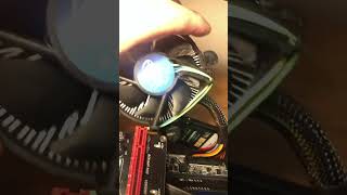 Fan lose upon arrival. Secured 3 of 4 pins on fan to cpu.