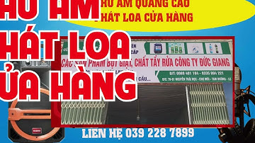 Thu âm quảng cáo nước giặt, nước lau sàn Dịu Tây - giọng đọc MC Nam chuyên nghiệp