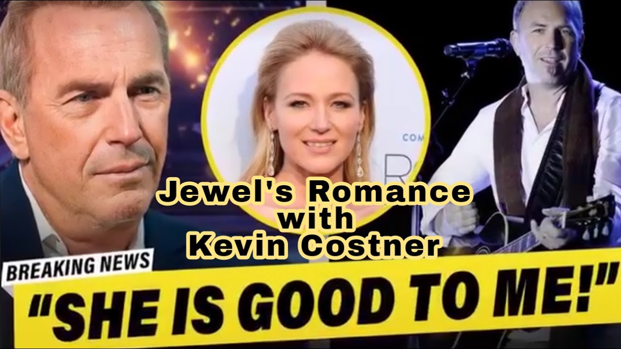 Trending Celebrity's  Jewel  and Yellowstone star Kevin Costner.