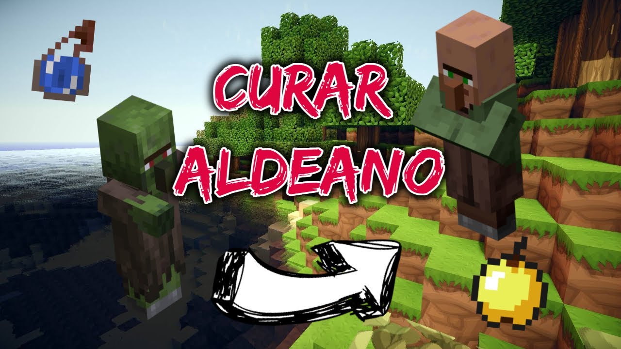 ¿Cómo CURAR a un ALDEANO ZOMBIE? / MINECRAFT / TRISTÁN - YouTube