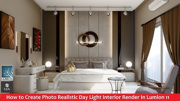 How To Create Photo Realistic Interior Render (Day Light) /Lumion 11 /Interior Tutorial Series 04