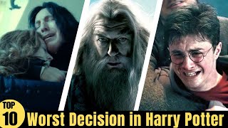 Top 10 Worst Decision in Harry Potter | Explained in Hindi