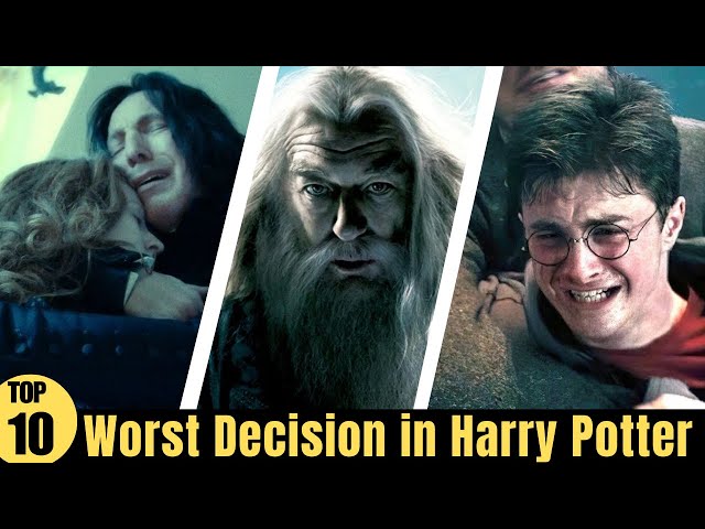 Harry Potter's worst decisions