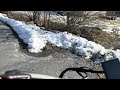 Warm day in the snow on the Lectric Trike