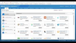 Self-service Published Application via WorkspaceOne + vRA/vRO screenshot 1