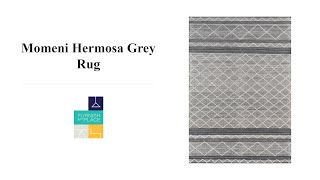 Momeni Hermosa Grey Rug - Furnishmyplace