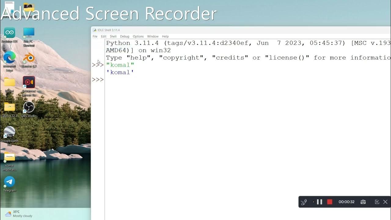 how to increase the font size in python interactive and script mode ...