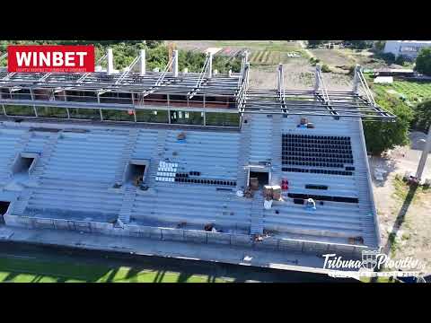 Стадион "Христо Бонев" - Централната трибуна в процес😍11.07.2026