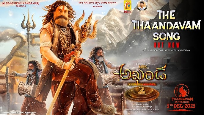 AKHANDA 2 – THE THAANDAVAM SONG | Balakrishna | Boyapati Srinu | Thaman S | The Aghora Returns 🔱🔥 - YouTube