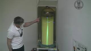 Bending a beam of charged particles with a magnet