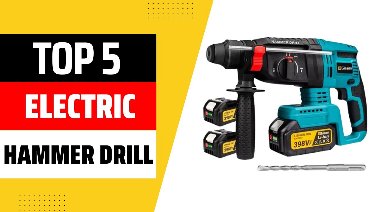 Top 5 Best Electric Hammer Drill 2024 - YouTube