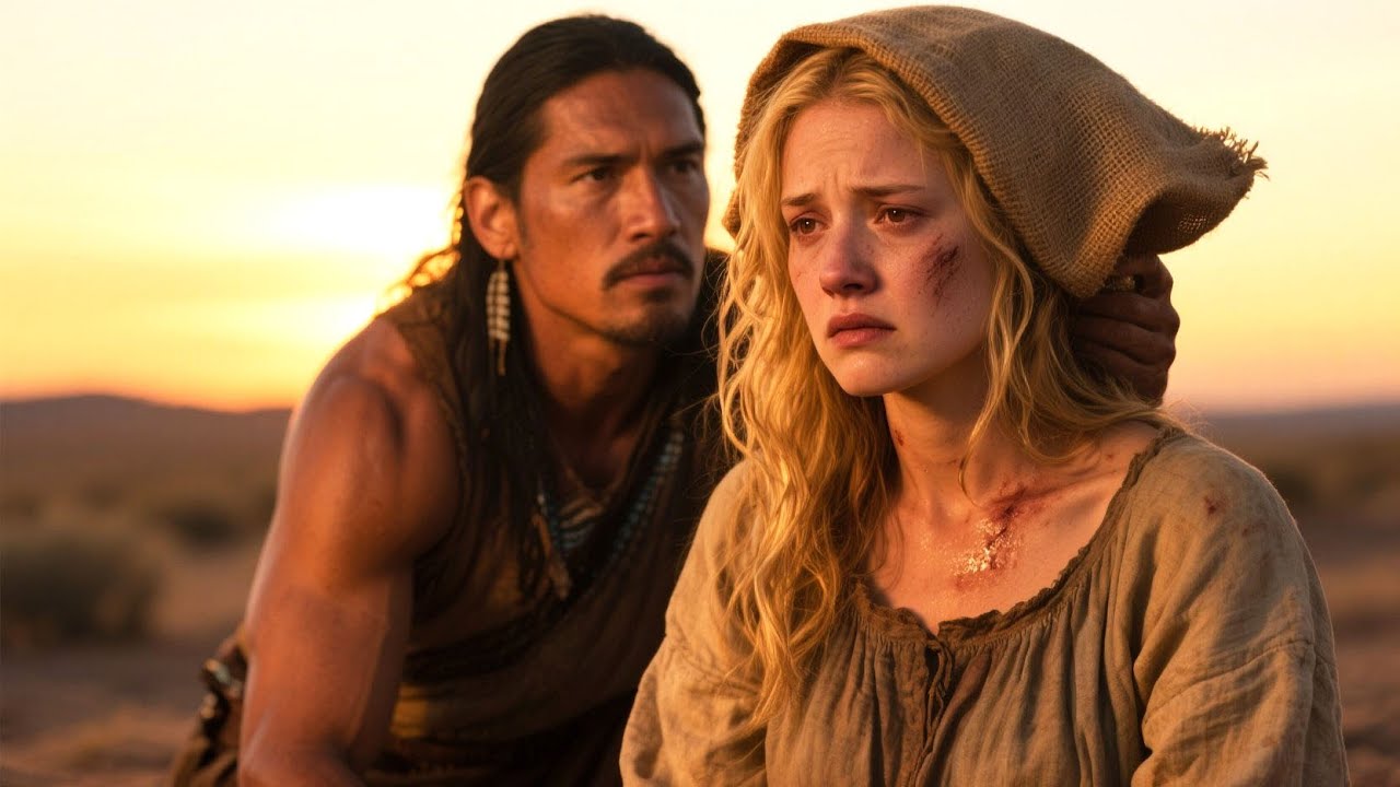 “Please… Take Them Off,” She Said — The Apache Pulled the Sack Away and Froze in Silence