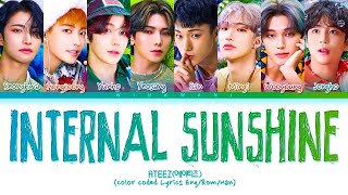 ATEEZ Eternal Sunshine Lyrics (에이티즈 Eternal Sunshine 가사) (color coded lyrics)