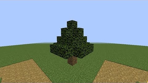Minecraft 1.12:How to make a big tree