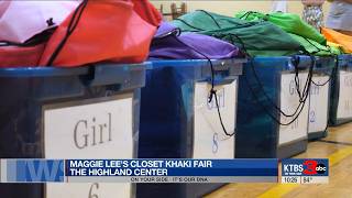 Maggie Lee’s Closet provides school uniforms during annual Khaki Fair