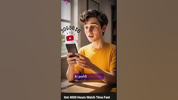 How to Complete 4000 Hours Watch Time on YouTube (FAST) Like @decodingyt  #channelgrowth