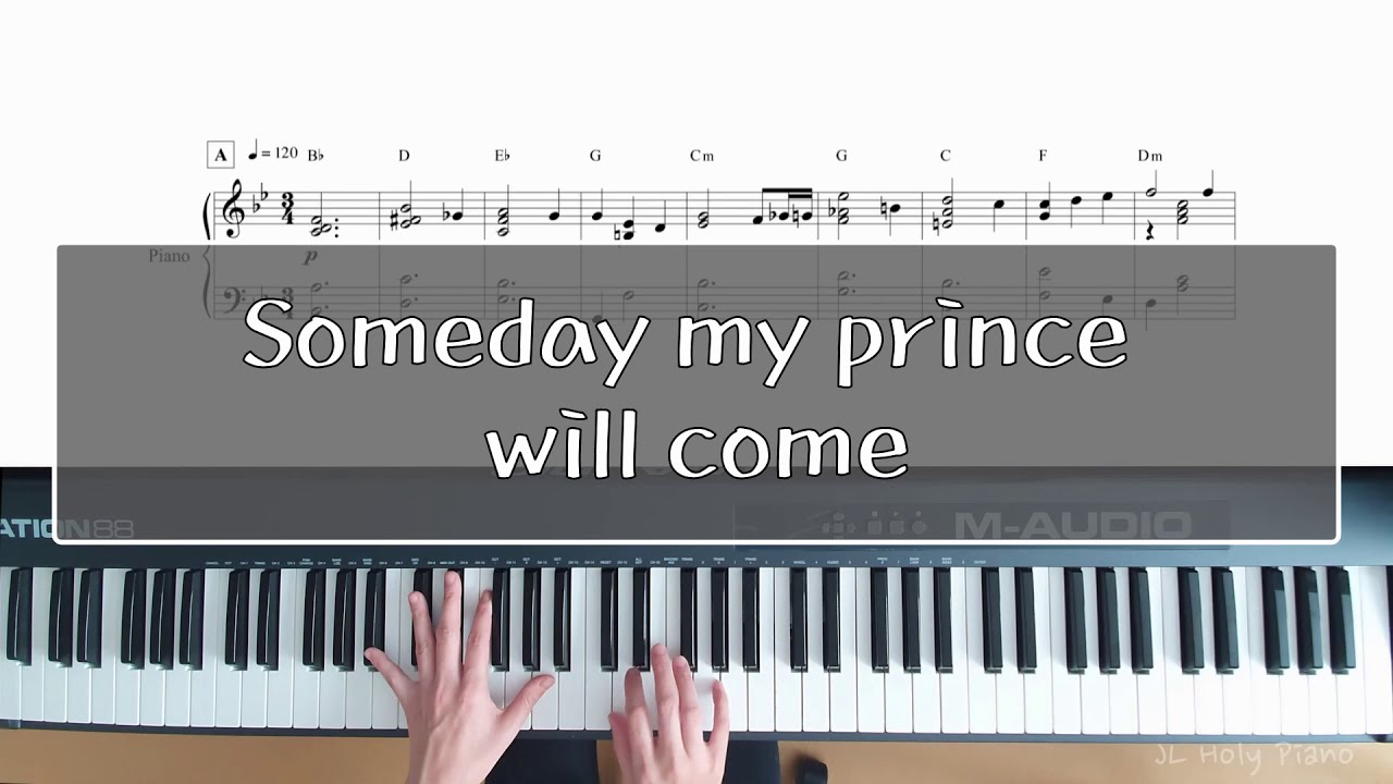 [ Vol. 4 ] 백설공주 'Someday my prince will come' - JL Holy Piano - YouTube