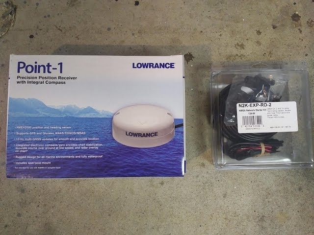 Lowrance Point-1 install on Lowrance Elite Ti-9 