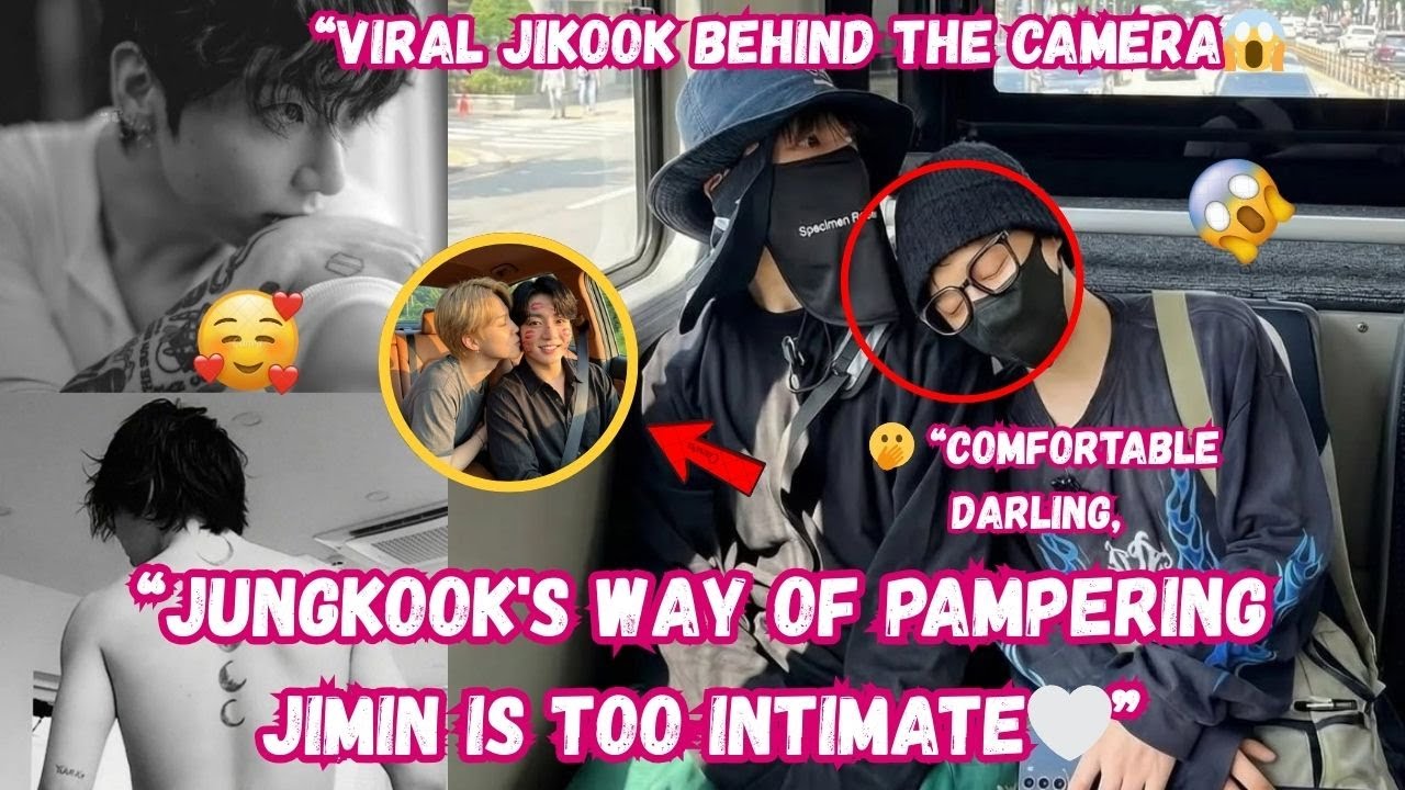 🌙 Not Loud, Not Public—Just Real: Jungkook Pampering Jimin in Secret 💗