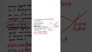 Ösym Tarzi Türev Soru Çözümü Inları Ürev