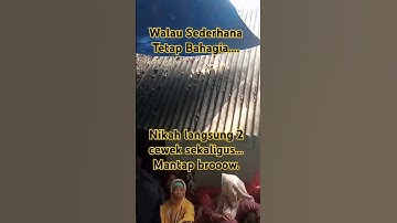 Sekali Nikah, 2 Cewek sekaligus #shorts #shortvideo #semangat #nikah #pejuangkeluarga