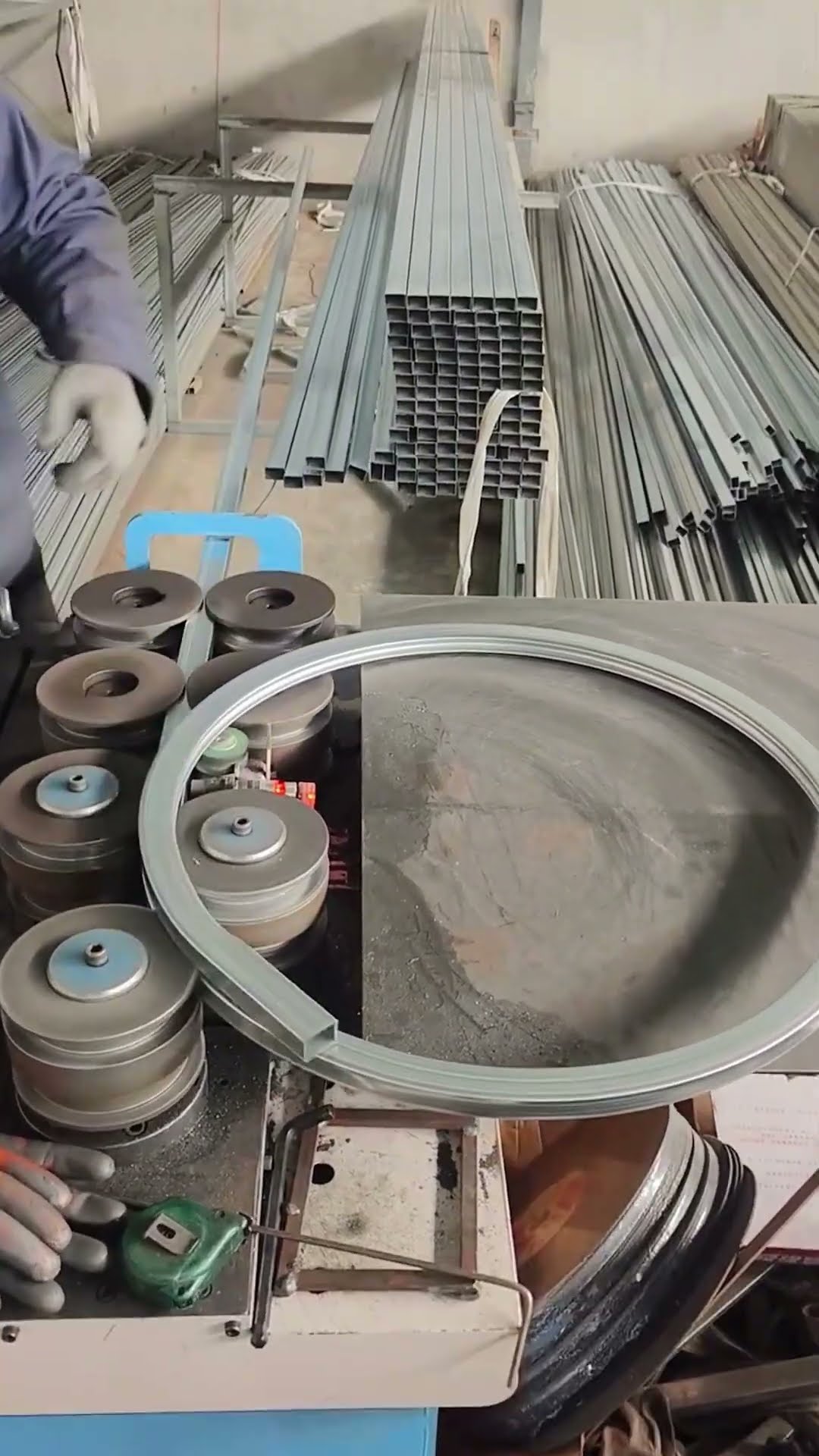 Stainless steel ring frame bending process- Good tools and machinery make work easy