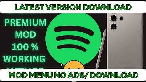How To Fix Spotify Premium MOD Apk 2025 (Working Method 100% )