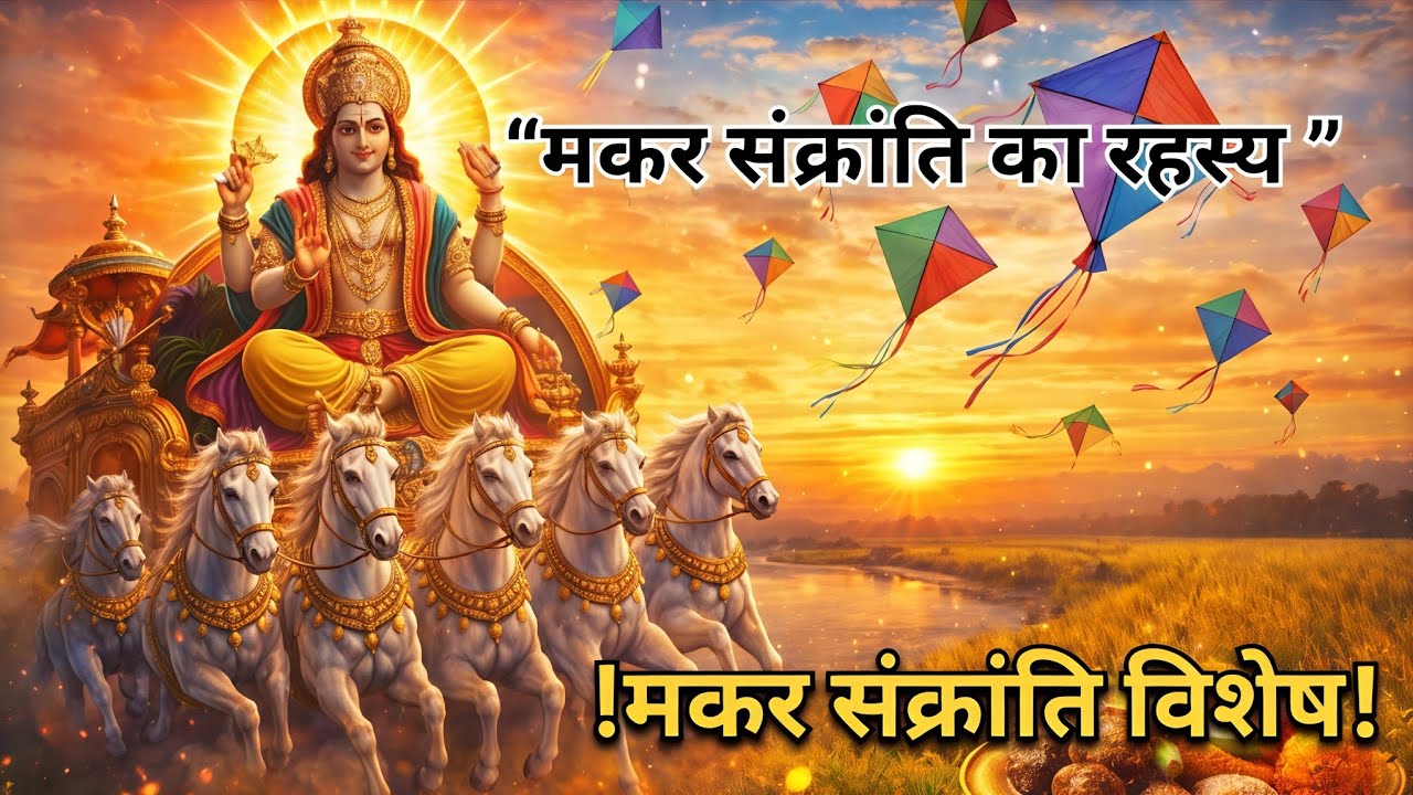मकर संक्रांति 2026 | सूर्य देव का पर्व | कथा, मंत्र और शुभ उपाय 