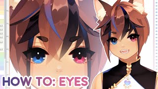 【live2d】 mismatched eyes tutorial
