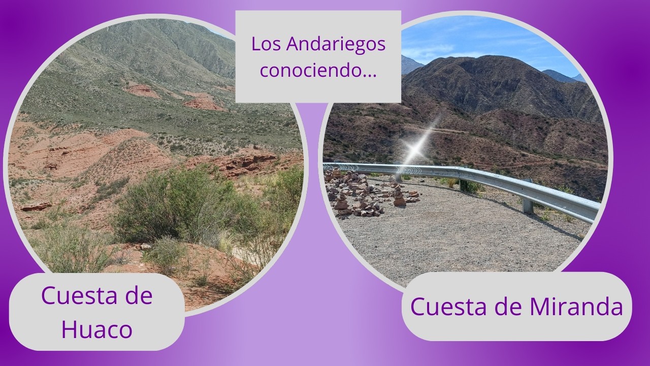 El camino de los mil colores. Recorrido por Jáchal, Huaco y la Cuesta de Miranda-San Juan-La Rioja