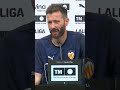 🎙️ El técnico del Valencia CF, en la previa del encuentro frente al RC Celta
