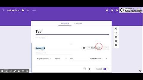 Password Protection to a Google Form