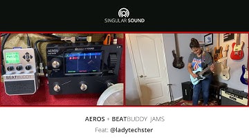 Singular Sound Artists Live Looping Jams Feat: Rachelle Anderson (Lady Techster) 👸🏽🎸🔥