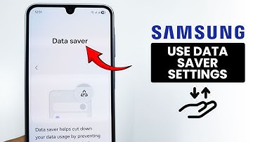 [OneUi 8] How to Use Data Saver on Samsung Galaxy - Data Saver Setting