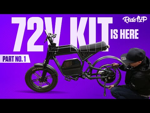 RIDE1UP REVV 1 - 72v BUILD Pt.1
