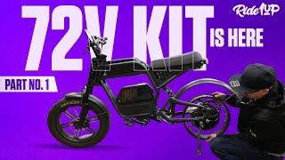 RIDE1UP REVV 1 - 72v BUILD Pt.1 screenshot 4