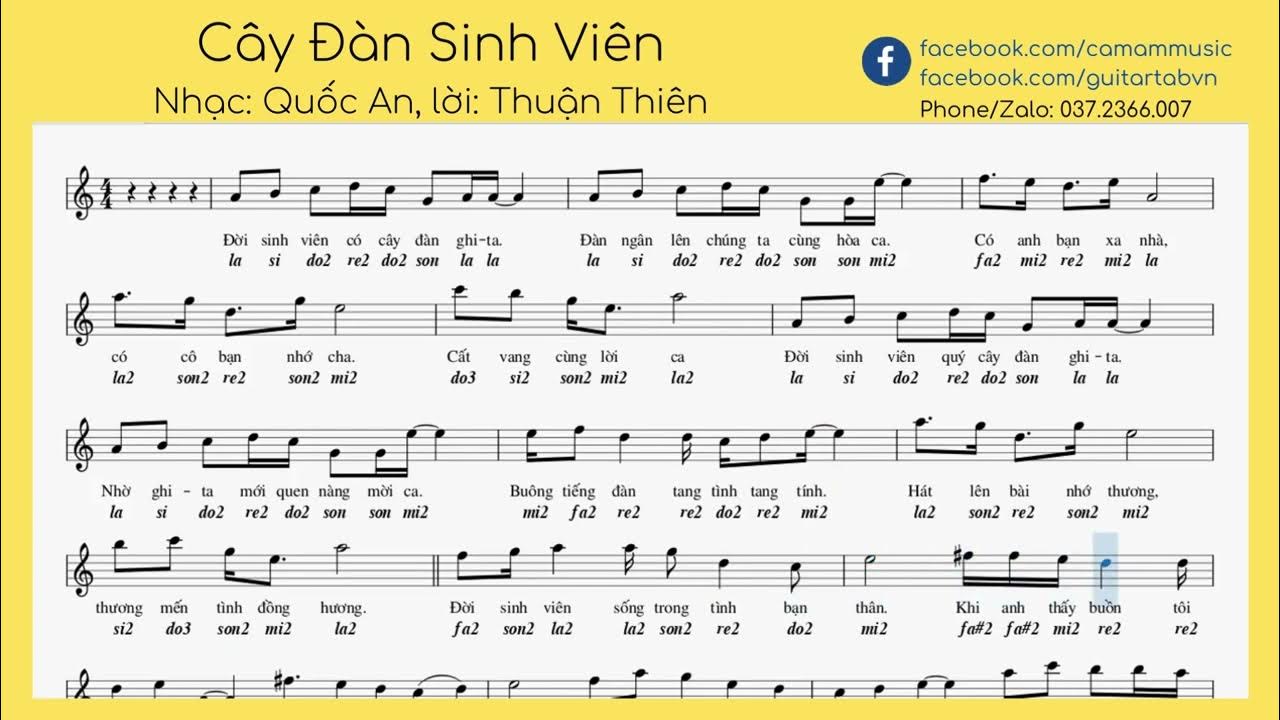 Cảm Âm Cây Đàn Sinh Viên