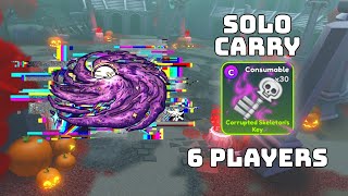 Celebrity Corrupted Skeleton's Raid (351M HP) Glitched Galaxy Solo Carry 6 | Elemental Dungeons v14.7.0 Net Worth