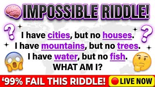 🧠 Only Geniuses Can Solve This Map Riddle! 🌍 | LIVE Brain Teaser Challenge