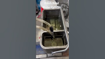 Bench Bleed a Master Cylinder