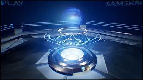 Holographic System UE4 VFX (turnaround)