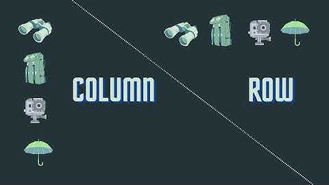 Flutter Column and Row Explained in Bangla