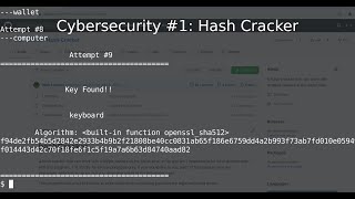 Code Review #1: Hash Cracker