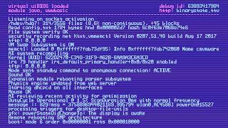 eternal boot / data transmission in c64 style created with html css and java wwwbasic plugin