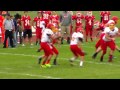 #15 Zach Borisch Braves football braves VS Prosser
