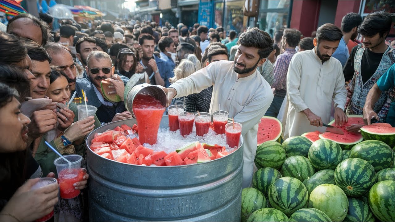 TOP 5 STREET DRINKS OF PAKISTAN | MOST REFRESHING SUMMER DRINK | AMAZING STREET FOOD IN PAKISTAN