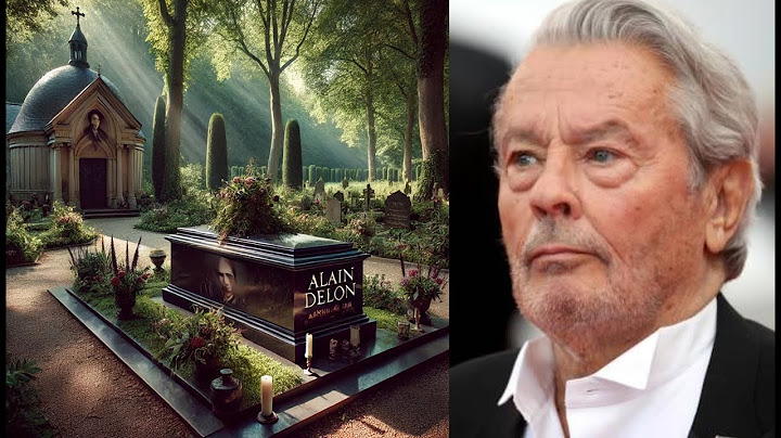 Le Dernier Repos d'Alain Delon en Danger : Sa Sépulture (tombe )  Pourrait être Déplacée !