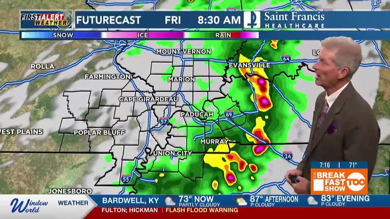 First Alert: Isolated showers possible this afternoon - YouTube