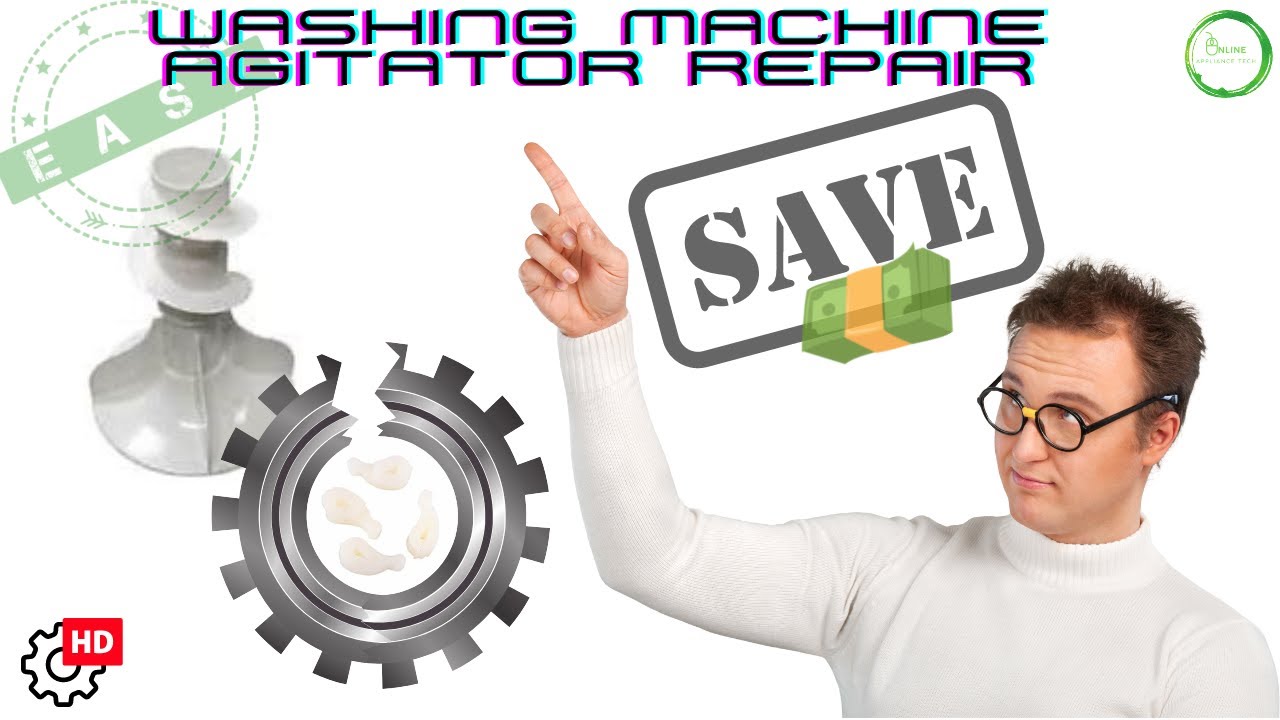 Washing Machine Agitator Repair for Kenmore, Maytag, Whirlpool and More! YouTube