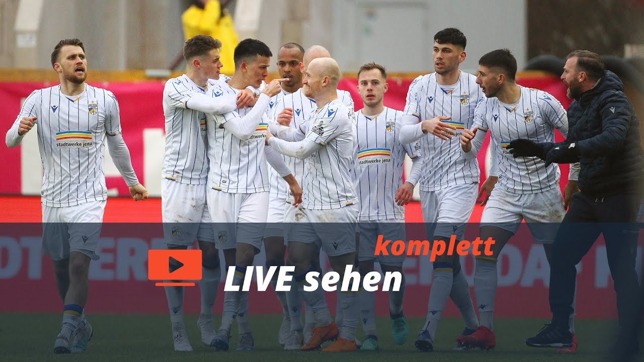 Regionalliga live FC Carl Zeiss Jena - ZFC Meuselwitz Sport im Osten MDR